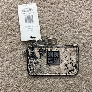 Snakeskin Pattern Keychain Coin Wallet